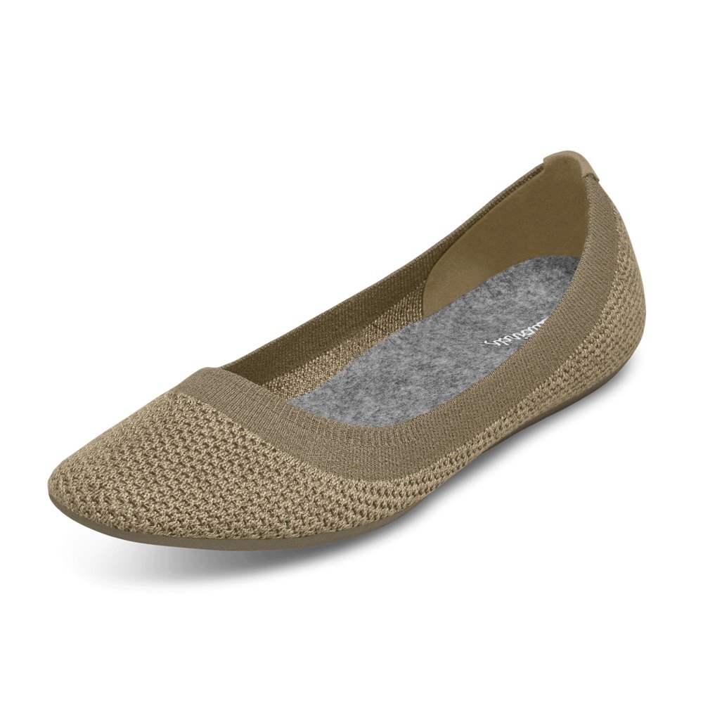 Allbirds Women's Flats Beige - Tree Breezers - 28516ETIG